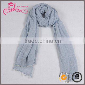 Hot selling luxurious spring /summer wearing light weight viscose scarves for women