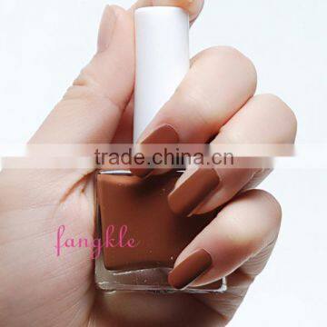 OEM nail polish wholesale matt nail polish 12ml