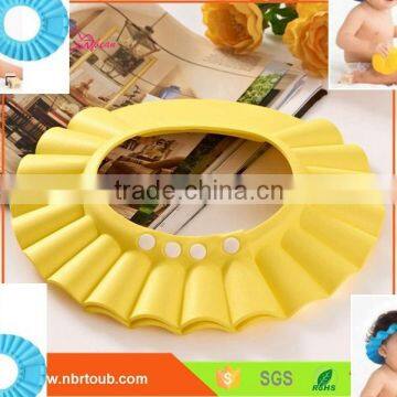 Susen Safe Shampoo Shower Bathing Protect Soft Cap Hat for Baby Children Kid