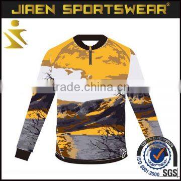 fishing shirts custom made in China vented fishing shirts