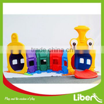 outdoor children playground park Item,colourful outdoor plastic slide LE.HT.002