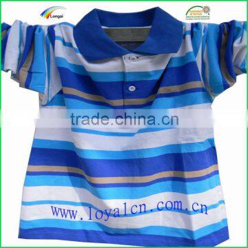 Yarn Striped Polo shirt for men