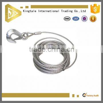 Galvanized steel led hanging cable wire rope sling