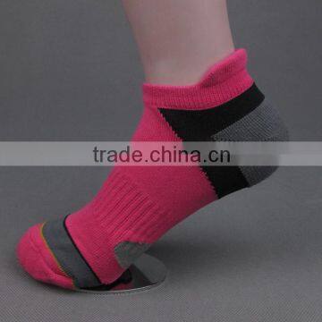 OEM high quality wholesale half terry sports custom cycling socks