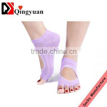 wholesale cheap yuga socks five toe socks pilates socks for women