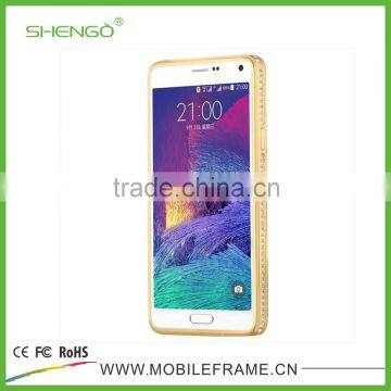 Diamond and Metal Phone Cases for Samsung Note 4 photo-3