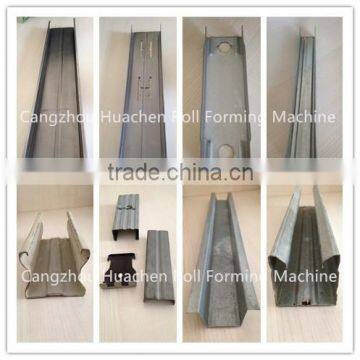 High Speed Drywall Steel Plate Metal Stud Roll Forming Machine China photo-2