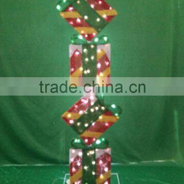 new style set of 4 christmas animated gift box