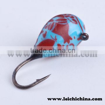 Best quality tear drop wholesale tungsten ice fishing jigs