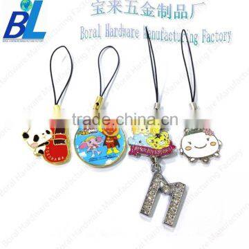 Various cute metal casted hanging mobile decoration