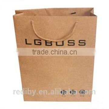 custom logo handmade recycle brown paper bags