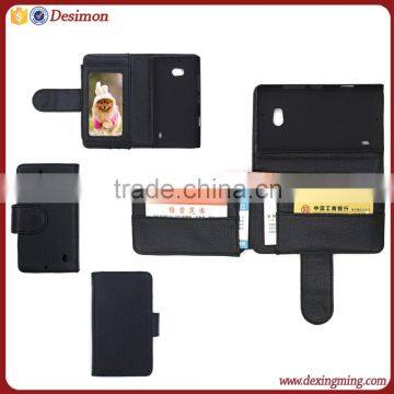 Super Wallet Desimon PU Leather Wallet Stand Mobile Phone Leather Case for Nokia Lumia 930 photo-1