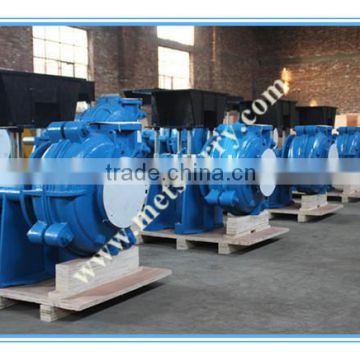 Belt driven industrial centrifugal slurry pump