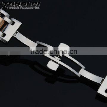 16|20mm high quality imported stainless steel watch bracelet for men's and women's Wholesale 3PCS