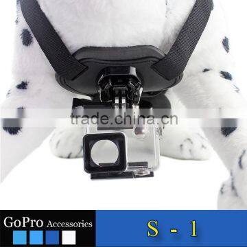 Fashional GoPro Accessories Dog Harness mount dog fetch accessories kit for go pro camera hero 4 3 3+ 2 1