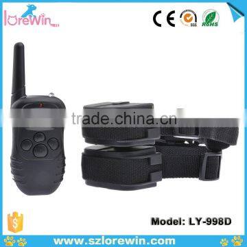 300 Meters Dog Control Collar for 2Dogs With LCD Display photo-6