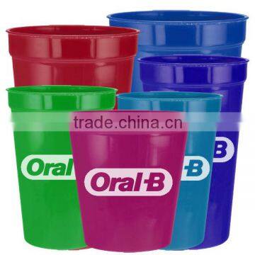 20oz, 15oz, 11oz, 10oz, 8oz BPA free plastic stadium cups