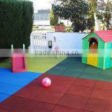 Rubber Tiles Outdoor Playground