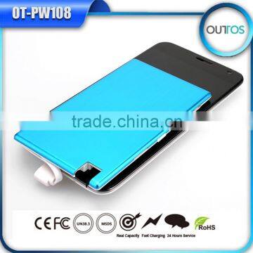 Promotional Gifts Super Slim Credit Card Li-polymer Battery Power Bank photo-3