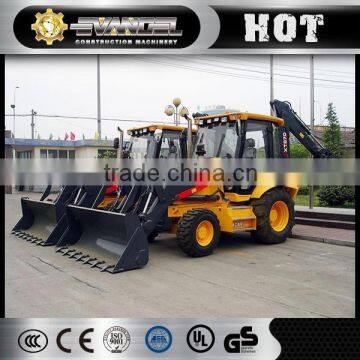Low price XCMG XT870 7 ton chinese wheel backhoe loader