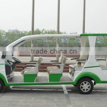 electric powered electric car, electric zoo shuttle, electric sightseeing bus