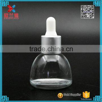 manufacturer 30ml mini silver dropper 30ml essential oil bottle