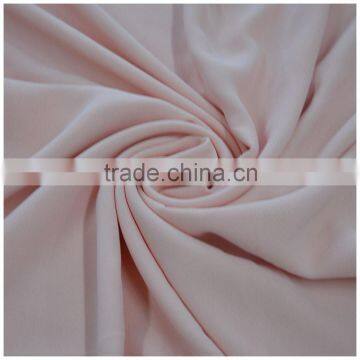 Light weight chiffon false twist plain 100%polyester pearl crepe chiffon fabric