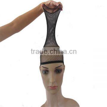 Black Fashion Unisex Stretchable Elastic Hair Net Snood Mesh Wig Cap for Cosplay photo-4
