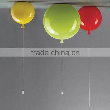 Fancy Glass Ball Electroplating Finish Ceiling Lamp for Home Decoration photo-2