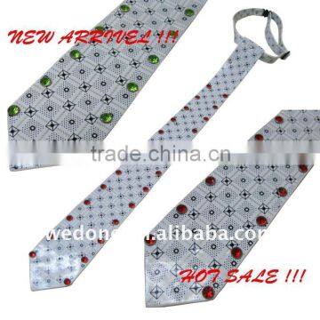 Fashion men leather ties