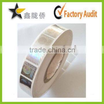 2015 Professional Hologram sticker, Roll Hologram Label Sticker