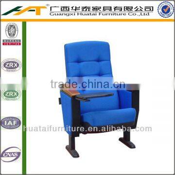 Popular folding fabric auditorium chair used theaters stadium seats