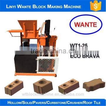 WT1-25 Kenya soil cement interlocking brick making machine                        
                                                Quality Choice