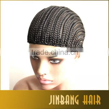 Cornrow Wig Caps For Making Wigs Adjustable Braided Wig Cap Weaving Cap For Glueless Lace Wig Making Rosa Hair Products