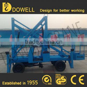 Outdoor towable cherry picker crawler cherry picker