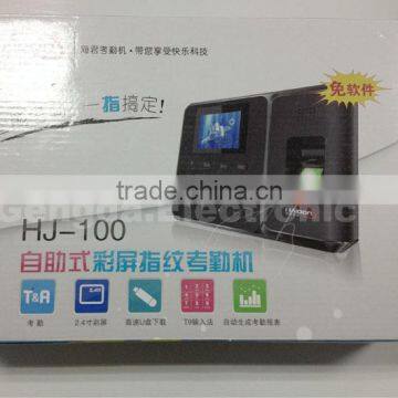 Easy Use no Software Fingerprint Reader Time Employee Attendance Machine photo-5