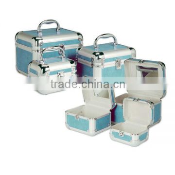 3 PC Aqua Makeup Case Set| Cosmetic Case Set ZYD-HZ224