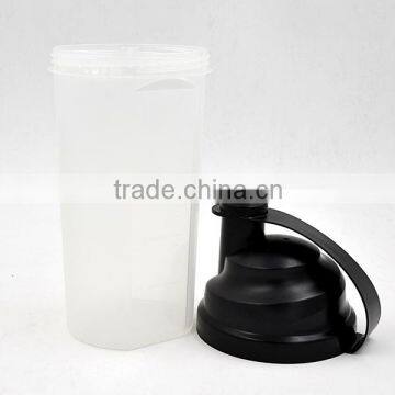 700ML Blank Color Protein Shaker Bottle With Lid photo-3