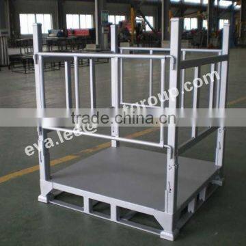 Foldable Stell Box Pallet/heavy Duty Storage & Transportation Pallet (with Wheels) photo-4