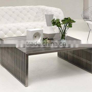 Novel stainless steel coffee table Ben-C3#