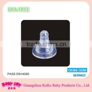 RoRo Baby standard neck BPA Free silicone nipple for baby