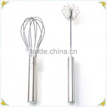 Rotary Egg Beater Silicon Egg Beater / Egg Whisk Spring Egg Beater photo-4