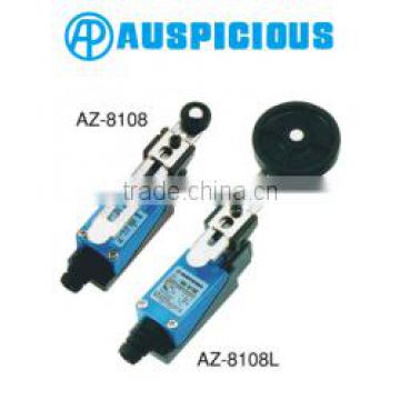 AZ-8108/8108L IP65 Mini Limit Switch Adjustable Side Rotary Roller Lever