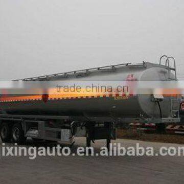 Aluminum alloy flammable liquid tank semi-trailer transport