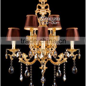 Luxury crystal wall sconce light crystal lighting MD8841 gold color