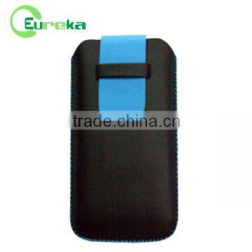 High quality pouch leather case for Iphone