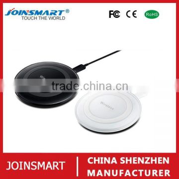 Hot item S5 wireless cell phone charger transmitter with QI standard suitable for all receivers