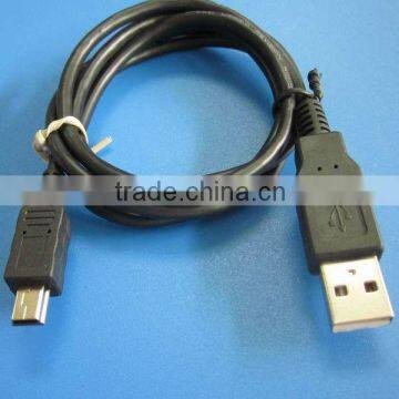 am to mini 5pin black 2.0 usb cable