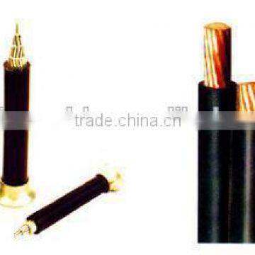 1-10KV Cu conductor PE insulated aerial cable