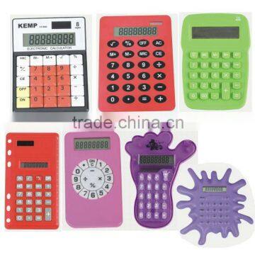 colorful dual power pocket & desktop Mini Calculator, Solar Calculator, Gift Calculator